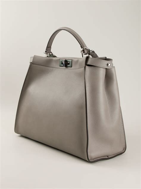 big fendi bag|fendi large peekaboo tote.